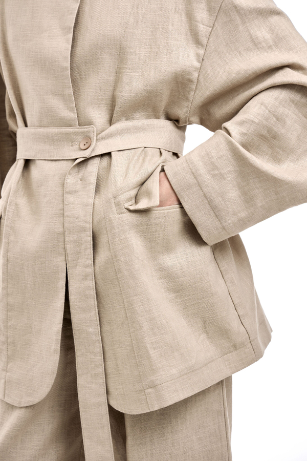 Костюм из крапивы OVSYANKA Beige