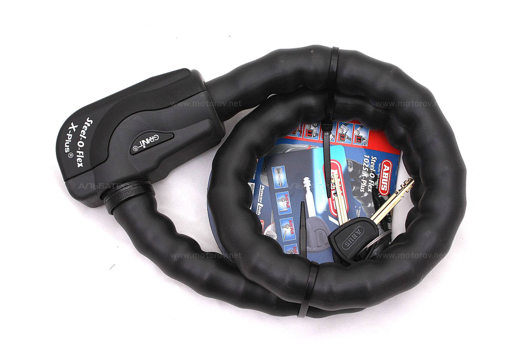 Трос с замком ABUS Granit Steel-O-Flex X-Plus 1025 100см