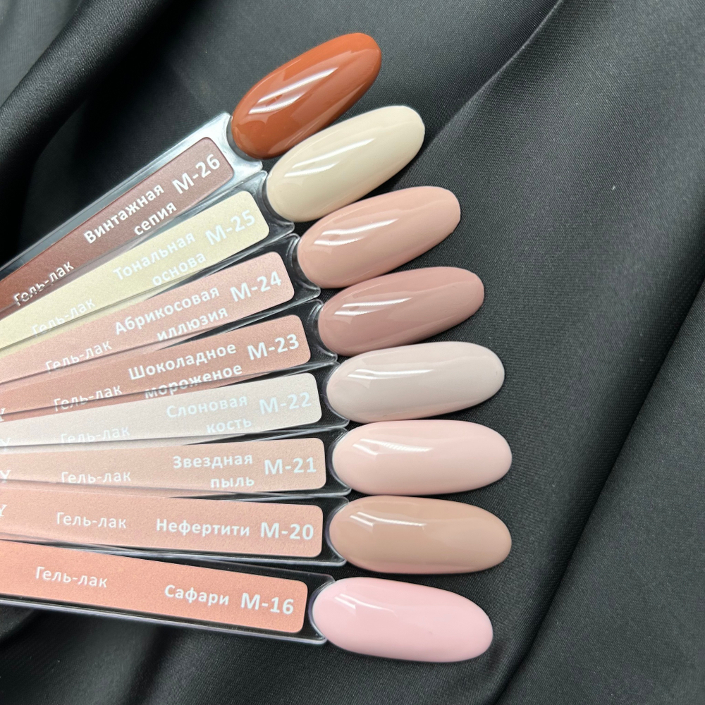 IceBeauty Гель-лак M-21 "Звездная пыль", 10 мл