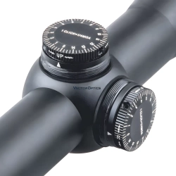 Оптический прицел Vector Optics MATIZ 2-7x32 DUPLEX (SCOM-26) - вид сбоку, детали регулировки