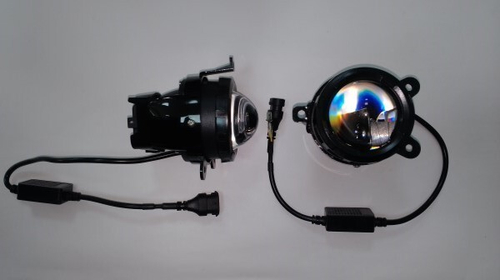 Фара п/туман. /2170 Приора, Г-3302 Бизнес, 2123 Бертони/ ЛИНЗА 100W 10000LM (ближний-дальний) (TLT)