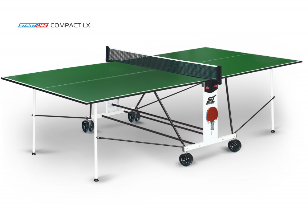 Стол теннисный Start Line Compact LX Зелёный