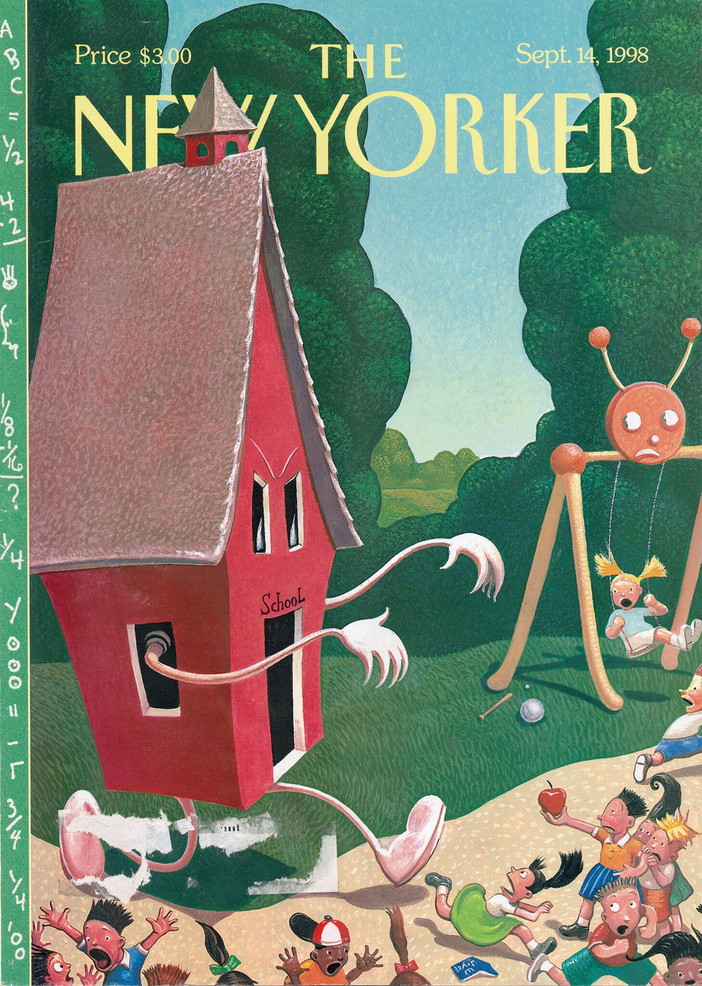 Журнал The New Yorker 14-09-1998, обложка