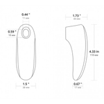 Вакуумный клиторальный стимулятор Tenera Air Lovense (управление через приложение)