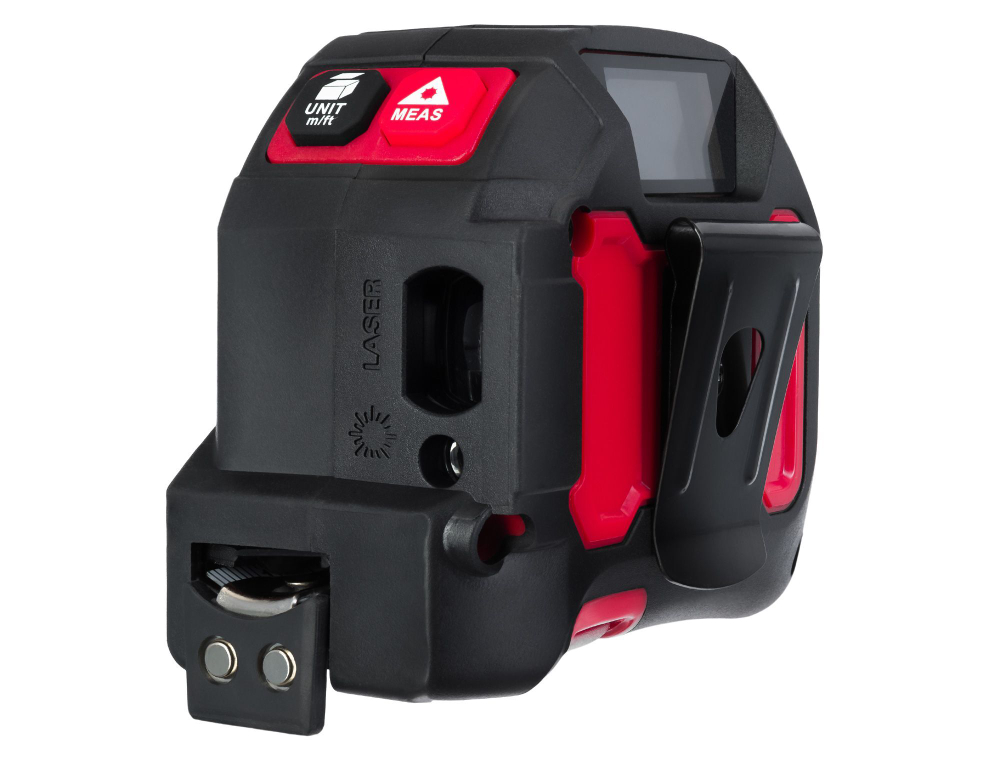 Рулетка с лазерным дальномером Ermenrich Reel SLR540