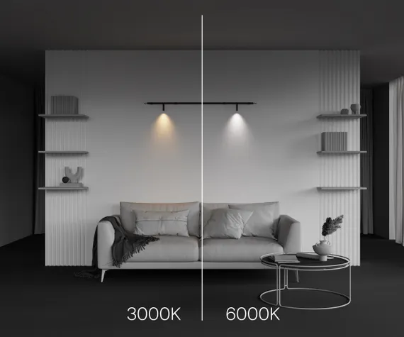 Светильник Фокус / Focus Led для системы освещения Axity 3000/6000К 3Вт 45° Technical c102cl-3w3-6k-b