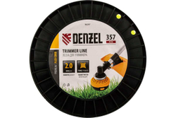 Леска FLEX CORD витой квадрат 2 мм, 357 м, на DIN катушке для триммера Denzel 96297