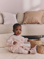 Толстовка и легинсы в комплекте для малышей Next H61-988, Розовый