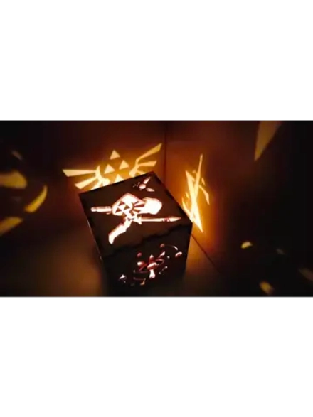 Куб-подсвечник «Зельда» — игра теней