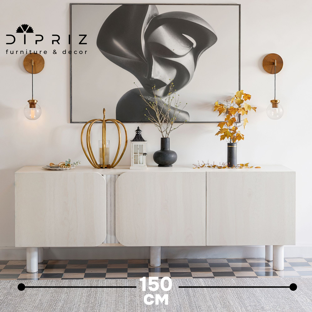 Тумба под телевизор 150 см Ола 3 двери