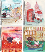 Тетрадь общая 48 листов на металлическом гребне "Приключения Хвостиков""