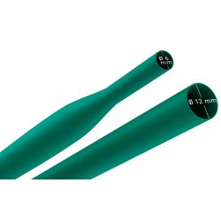 Термоусадочная трубка ЭРА NO-224-450 ТТУ нг-LS 12/6 зелёная в отрезках по 1 м. (упаковка 25 штук)