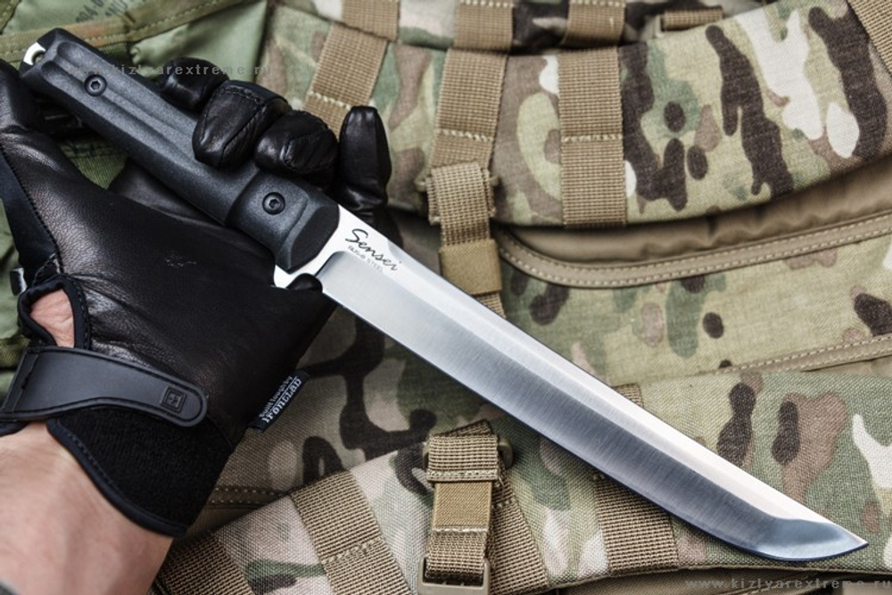 Тактический нож Sensei AUS-8 StoneWash