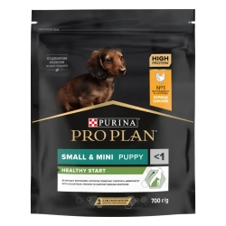 Pro plan opti start small mini сухой корм для щенков мелких и карликовых пород с курицей - 700 г