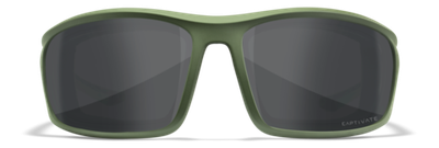 Очки Wiley X GRID Matte Utility Green CAPTIVATE™ Polarized Grey