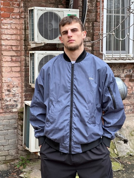 Бомбер ZRD Flat World Темно-синий