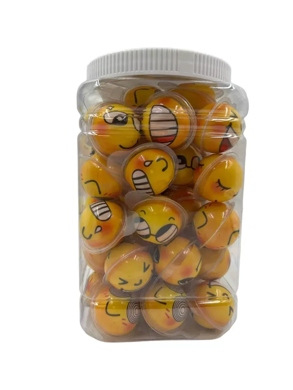 Жевательный мармелад в форме Смайлика , 50шт