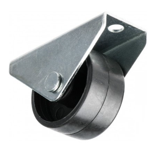 РОЛИКИ ЧЕРНЫЕ ПЛОСКИЕ 4СМ