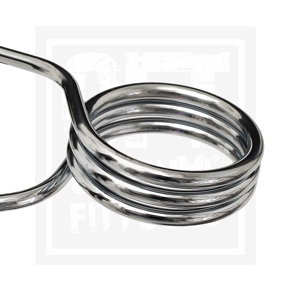 Замок пружинный с изогнутыми обрезиненными лапками 51 мм