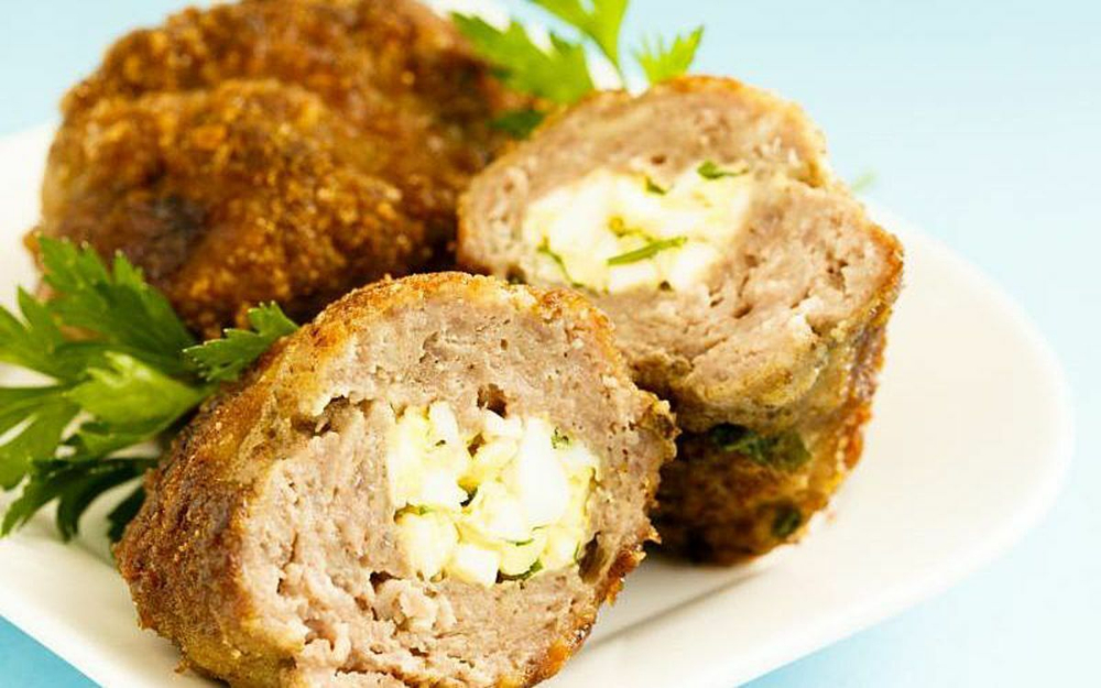 Зразы мясные с яйцом и луком (полуфабрикат) 400гр