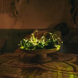 ULD-S1000-100-DTA-RC RGB IP44 Гирлянда светодиодная. 10м. 100 светодиодов. RGB свет. Пульт ДУ в-к. Провод прозрачный. ТМ Uniel