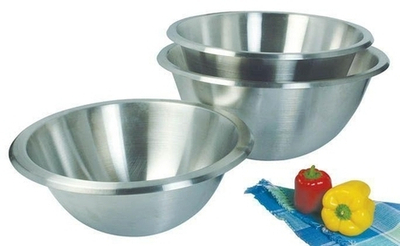 Миска Полусферическая 7,0Л D30См, Без Ручек, Нерж.Сталь Bw30