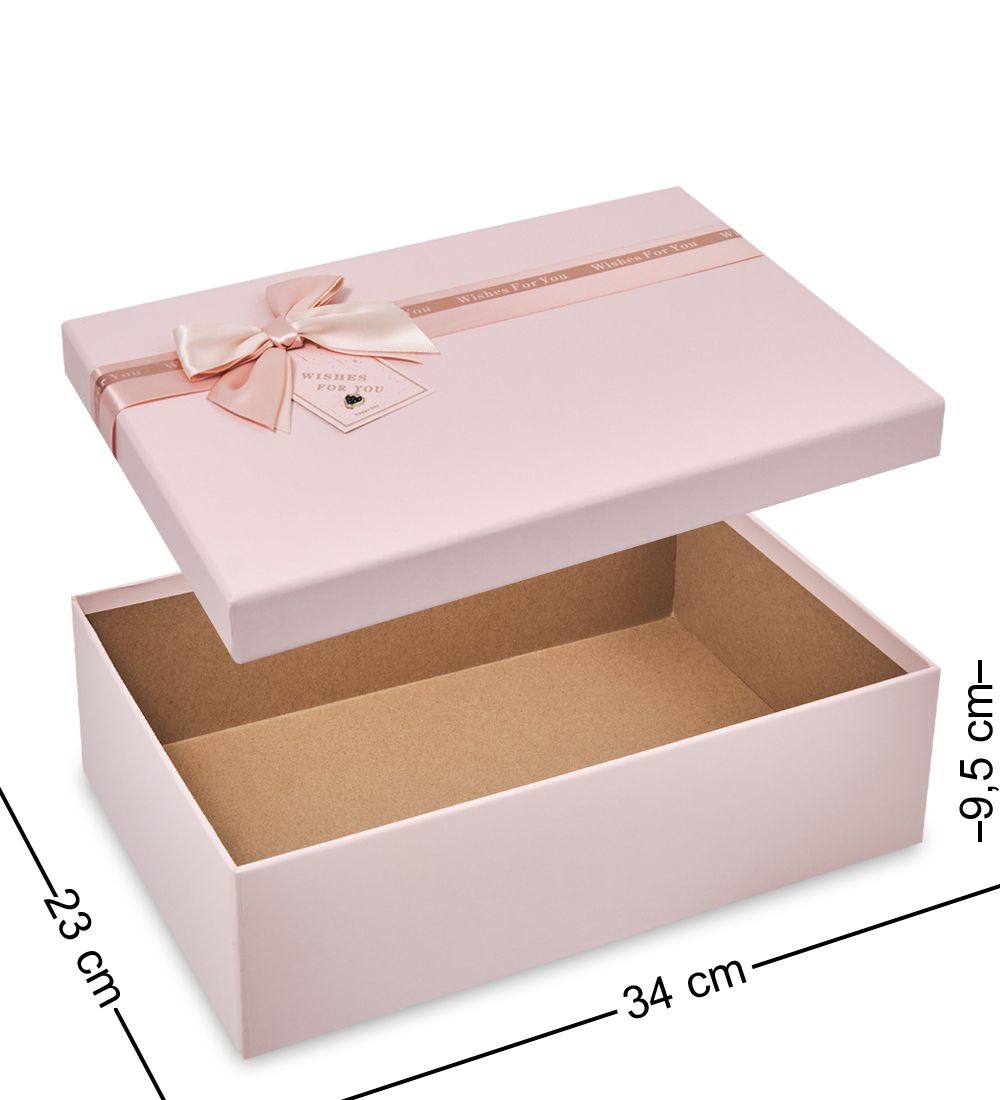 WF-181-B Набор коробок из 3 шт, розовый