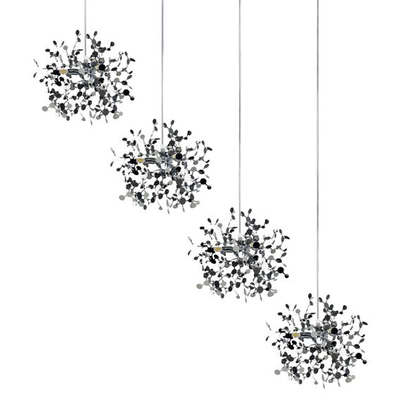 Комплект с подвесной люстрой Lightstar Extra (721134-4+572144-1) L4PL721134