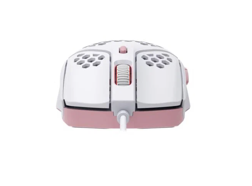 Игровая мышь HyperX Pulsefire Haste, белый/розовый