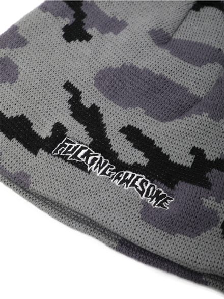 Шапка Embroidered Stamp Logo Skully Beanie