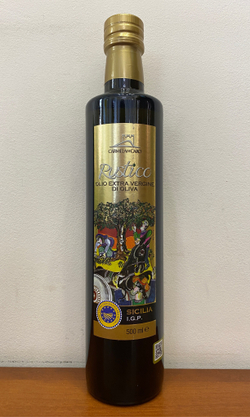 Оливковое масло Carmela di Caro RUSTICO SICILIA I.G.P. Extra Virgin Non Filtrato, Италия