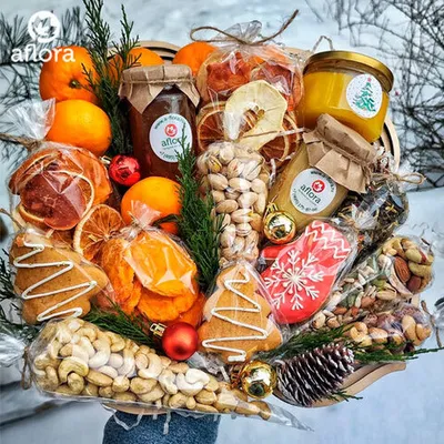 Фотография Подарочный набор «Зимнее Солнце» / 3 кг купить в магазине Афлора