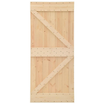 Дверь межкомнатная, 80х210, Дези, из массива дерева, амбарная дверь, для дома и бани, Dipriz