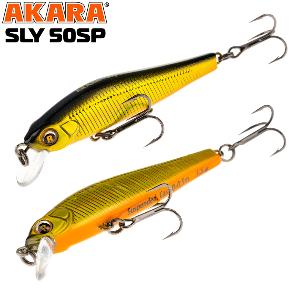 Воблер Akara Sly 50SP 3,5 гр. (1/8 oz 2,0 in) A59