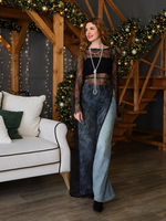 Платье Гипюр, черное