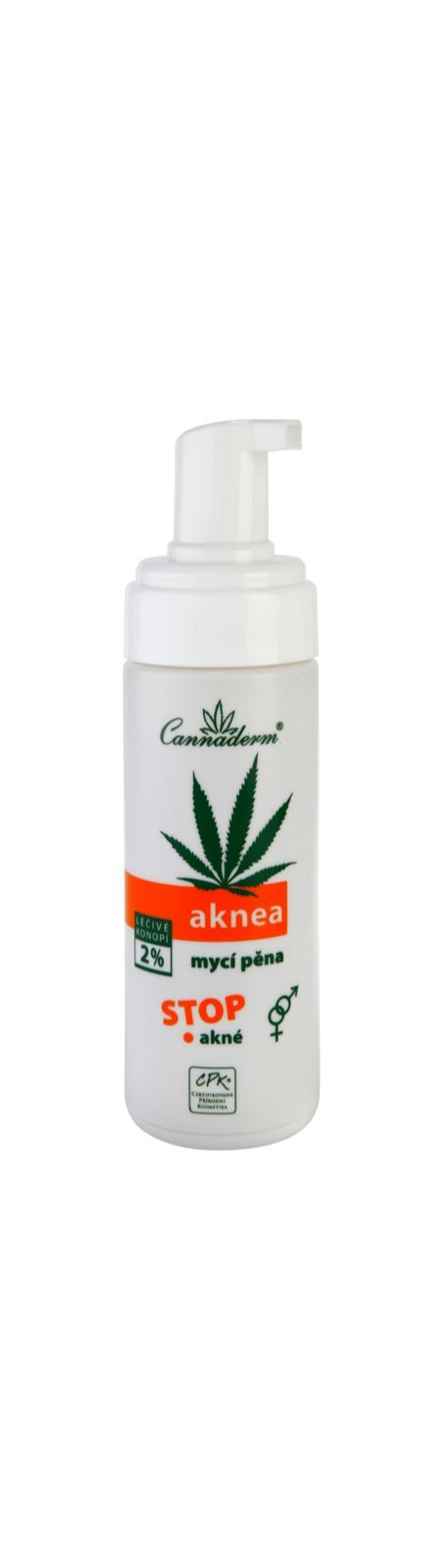Cannaderm Aknea Washing Foam - очищающая пенка против прыщей /   180  ml  / GTIN 8594059735652
