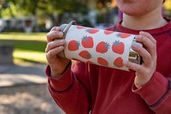 Термокружка Klean Kanteen TKWide Twist Cap 12oz (355 мл) Strawberries