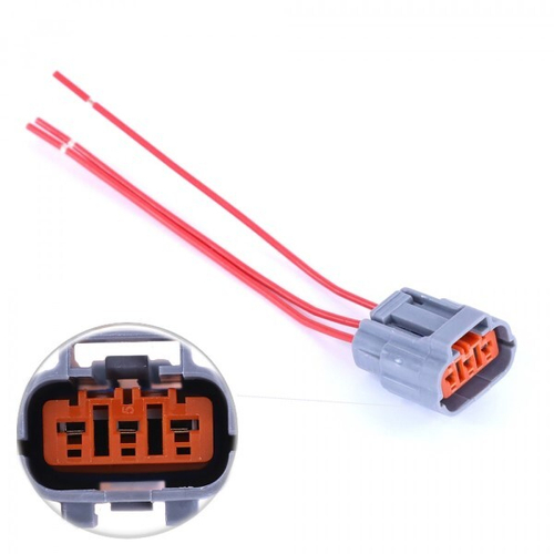 Разъем 6195-0009 3-х контактный катушки зажигания Hyundai Kia Mazda Nissan Mitsubishi Chery Renault Honda Infiniti (VOLTON)