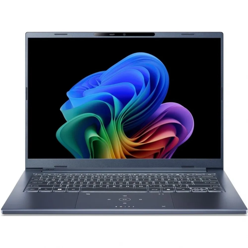 Ноутбук Acer Swift Go 14 AI SFG14-75-77RL CoreUltra 7 256V,16Gb,SSD1Tb,14",OLED,WUXGA,NoOS,Blue (NX.JNBCD.008)