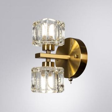 Бра 7205/17 AP-2 латунь Alessandro Divinare