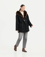 Парка кашемировая