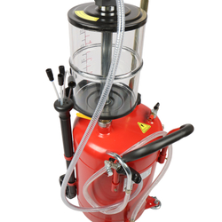 Установка для замены масла 70л с поворотным поддоном 10л и колбой GTE