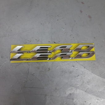 шильдик хонда леад honda lead Хром