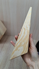 Подставка для бутылки деревянная, без покраски