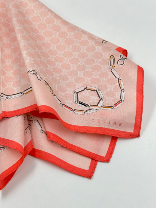 Платок розовый Celine