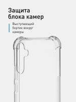 Чехол ROSCO для Samsung Galaxy A34;Samsung Galaxy A34 5G (арт. SS-A34-HARD-TPU-TRANSPARENT)