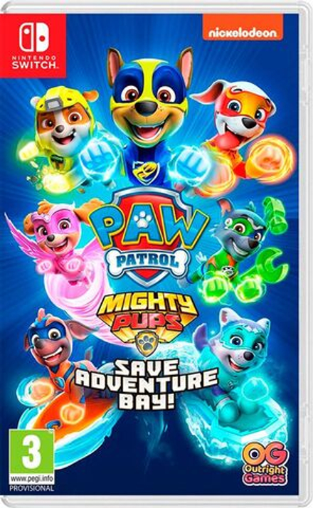 PAW Patrol Mighty Pups Save Adventure Bay [Switch, английские субтитры]