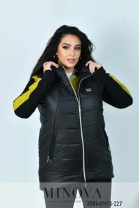 Костюм 8-227-лайм-черный Minova