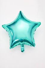 F Шар звезда (18'' / 46 см) бирюзовый тиффани (БГ-15)
