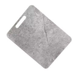 Доска разделочная с желобом 33x25см ComposeEat мрамор серый